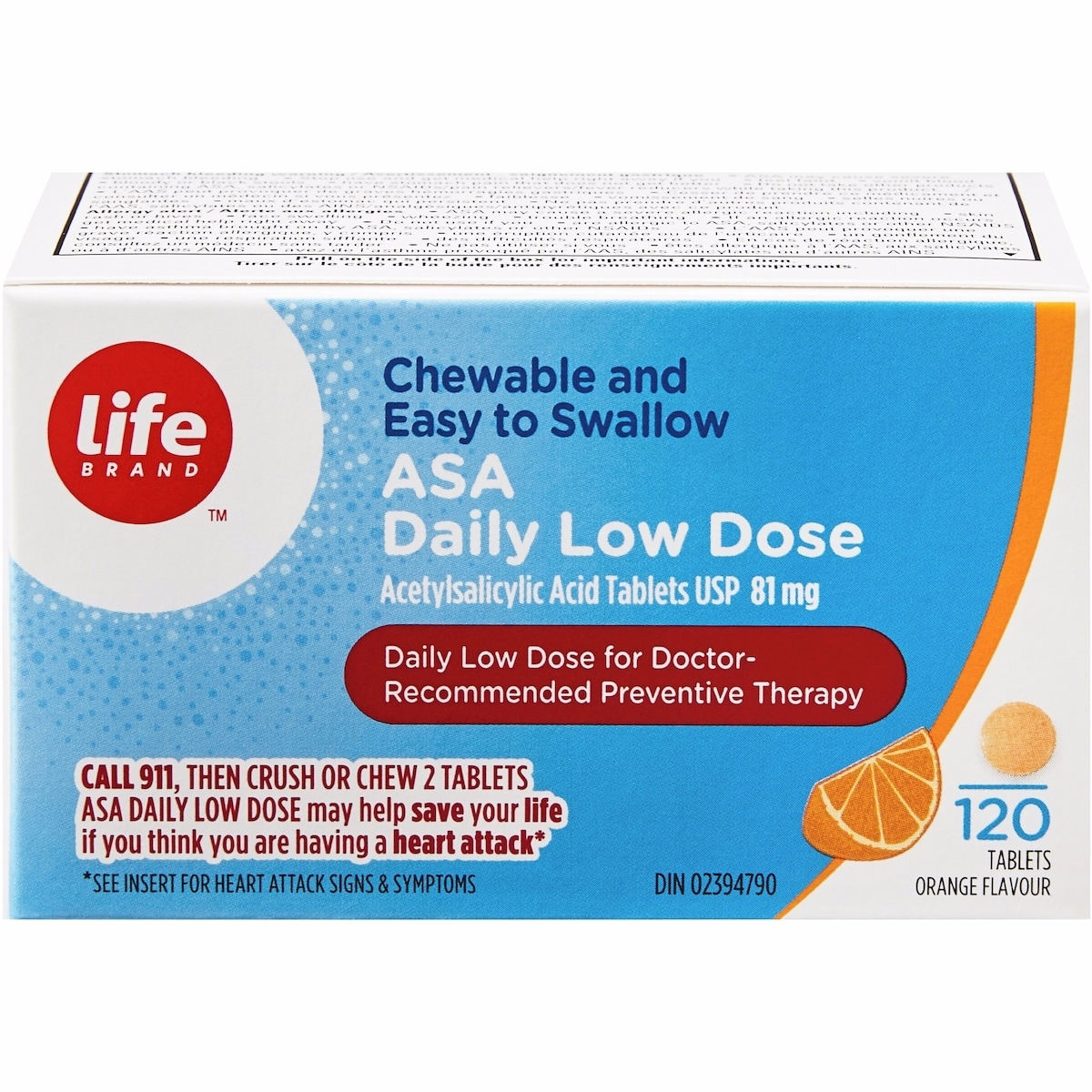 ASA DAILY LOW DOSE
Acetylsalicylic Acid Tablets USP