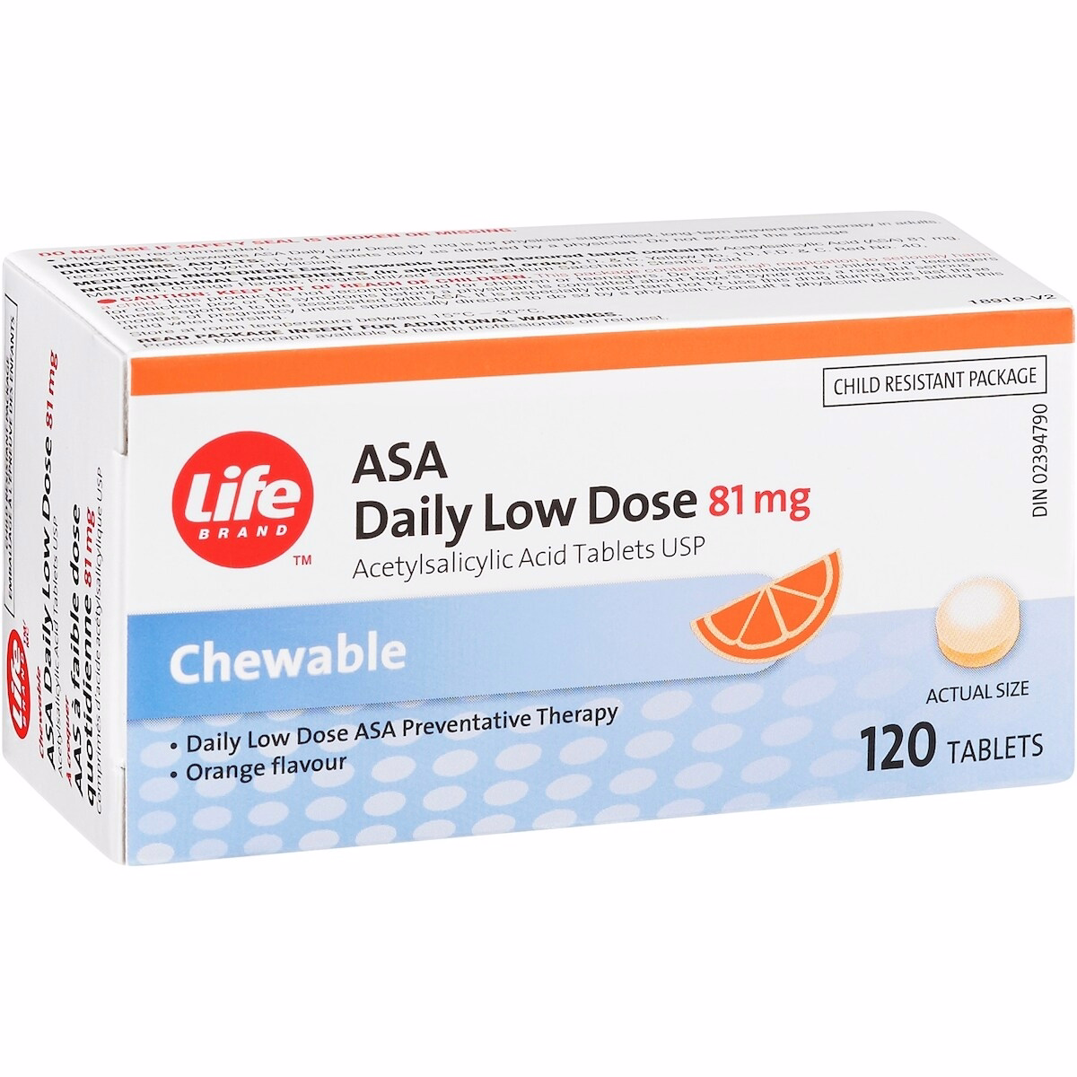 ASA DAILY LOW DOSE
Acetylsalicylic Acid Tablets USP
