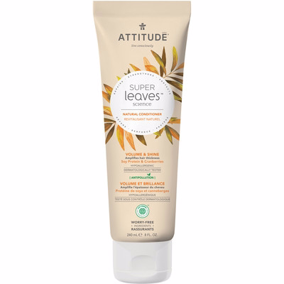 Attitude Super Leaves Conditioner Volume & Shine 8.1 Fl Oz