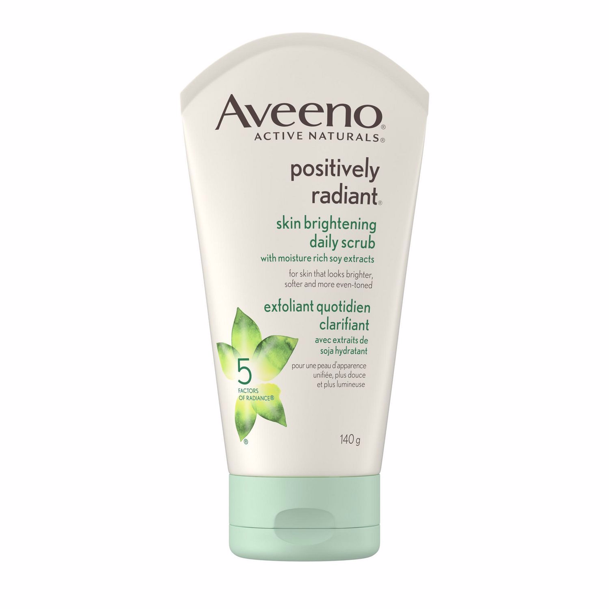 Aveeno 光感亮顏肌膚亮白去角質面部磨砂膏 5 Oz