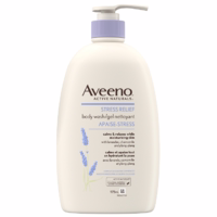 Aveeno 壓力舒緩沐浴露（配泵，乾燥肌膚舒緩）