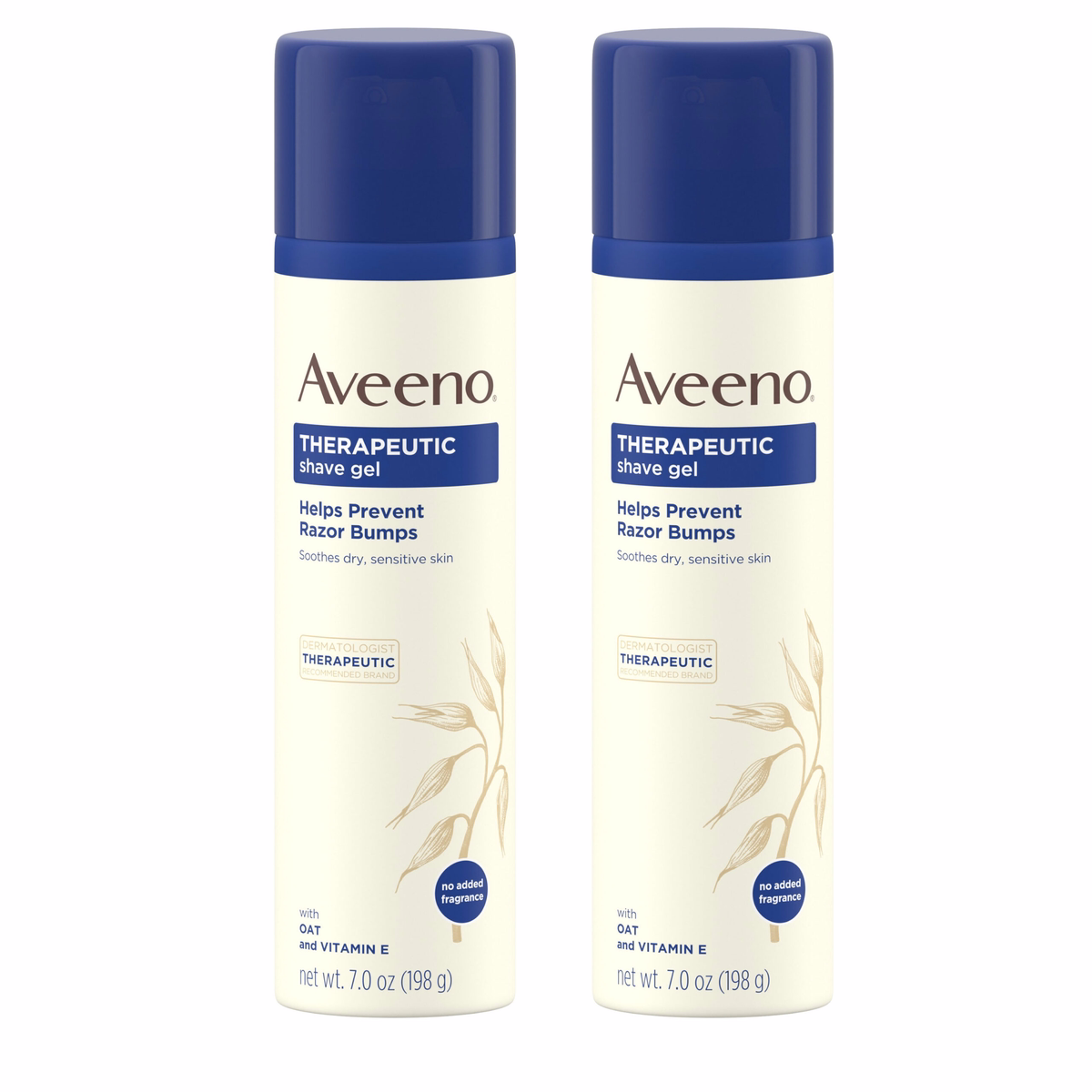 Aveeno Therapeutic Shave Gel With Oat, For Sensitive Skin, 7 Oz
