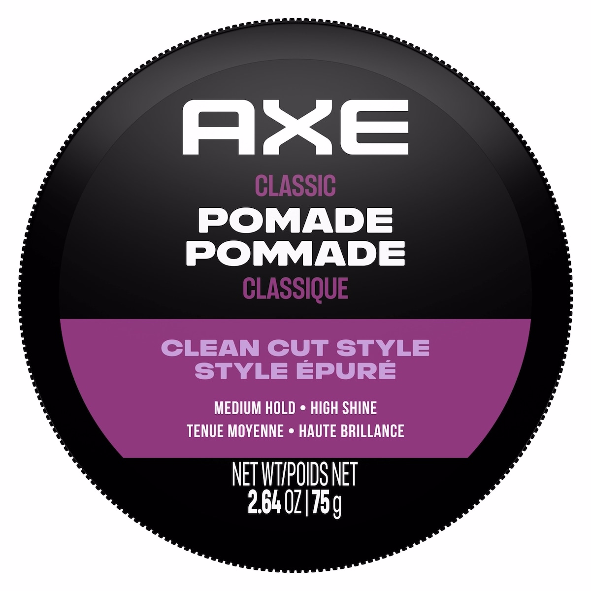 AXE Styling Pomade for Clean Cut Look Classic Medium Hold, High Shine 75 g