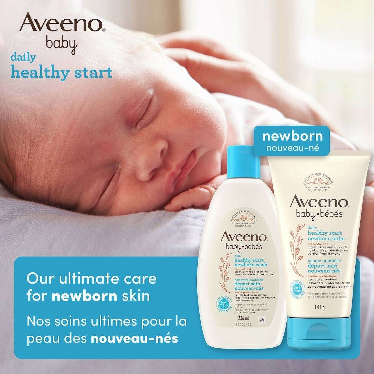 Baby Daily Healthy Start Newborn Balm, Fragrance Free