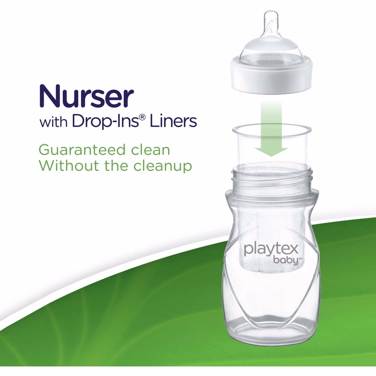含 5 只內襯的 Nurser 奶瓶 含 5 只內襯的 Nurser 奶瓶