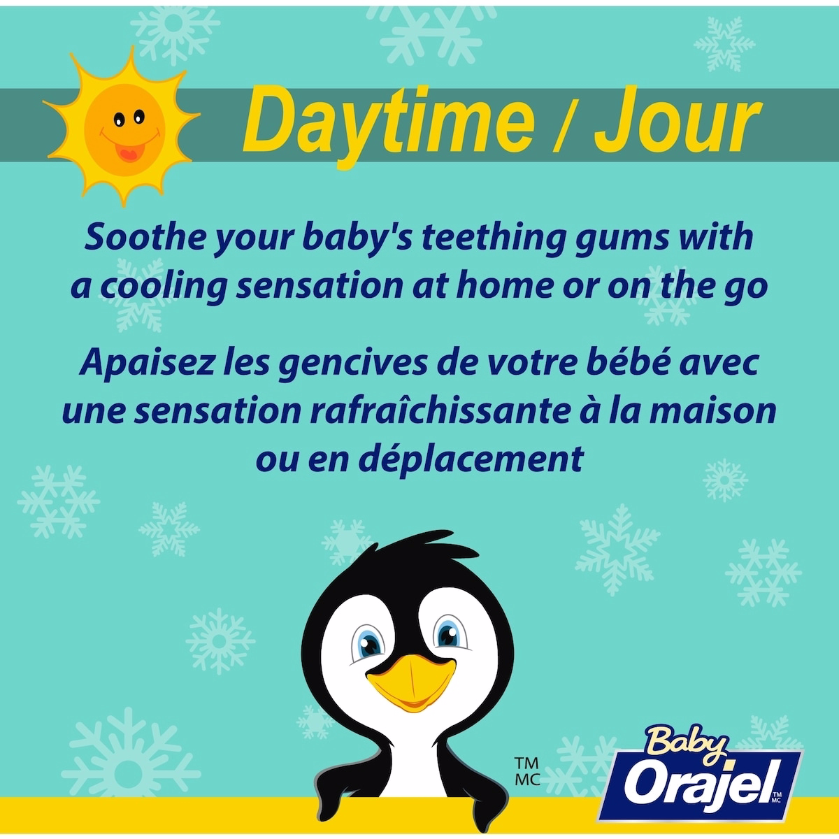 Baby Orajel Daytime and Nighttime Cooling Gels for Teething