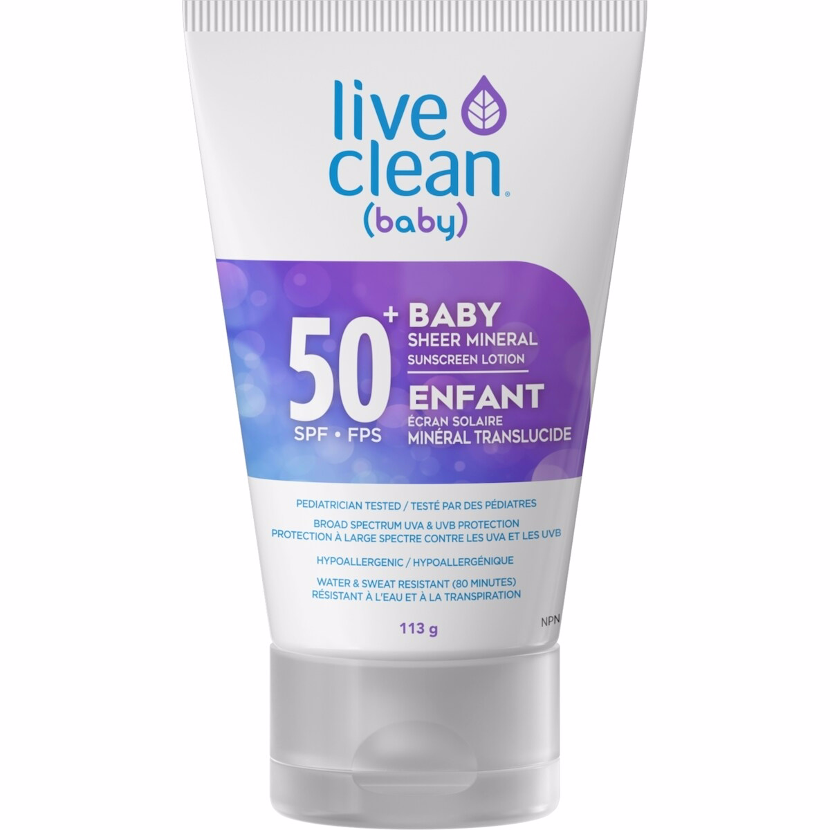Baby Sheer Mineral Sunscreen Lotion SPF 50+