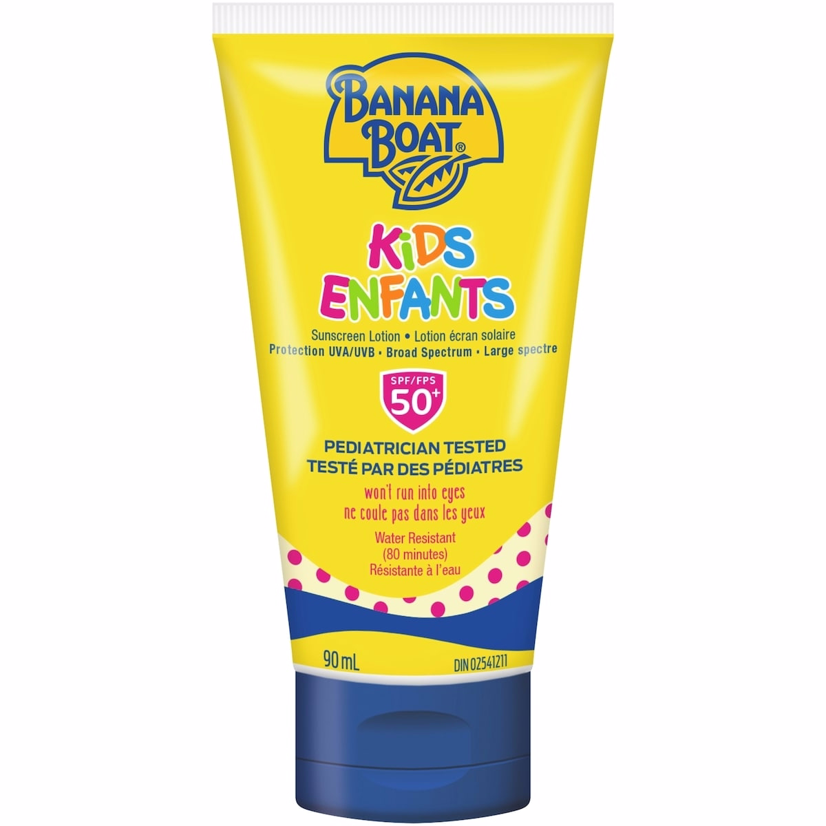 Banana Boat Kids Sunscreen Lotion SPF 50+ Travel Size 90mL