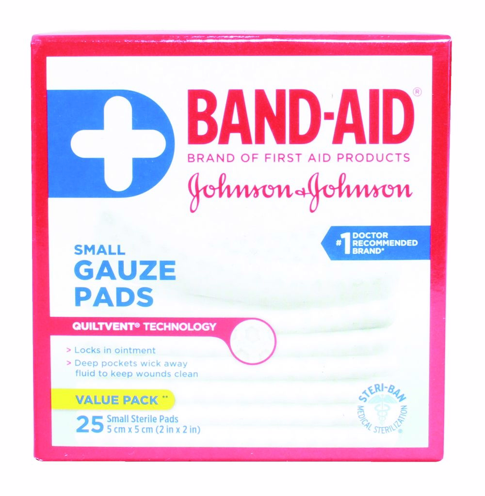 Band-aid Brand Small Gauze Pads