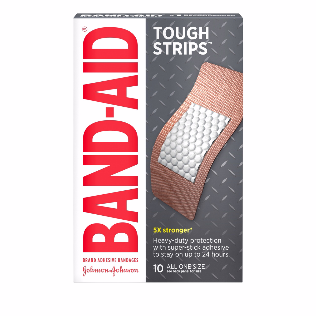 Band-Aid 특대형 Tough-Strips