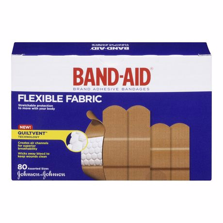 Band-aid Flexible Fabric Adhesive Bandages Value Pack Band-aid Flexible Fabric Adhesive Bandages Value Pack