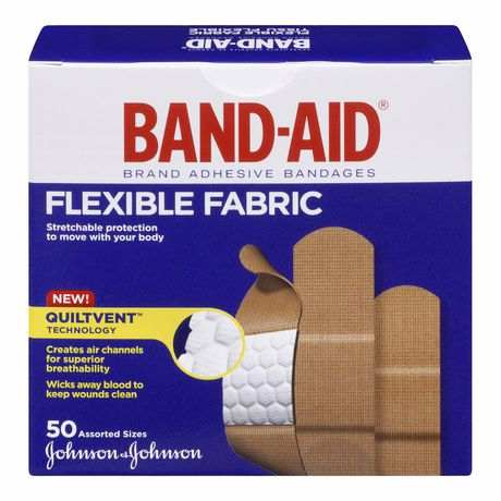 Band-aid Flexible Fabric Assorted Family Pack