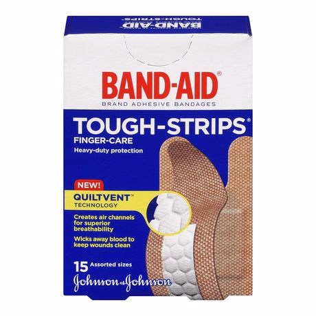 Band-aid Tough Strips Finger Care Band-aid Tough Strips Finger Care