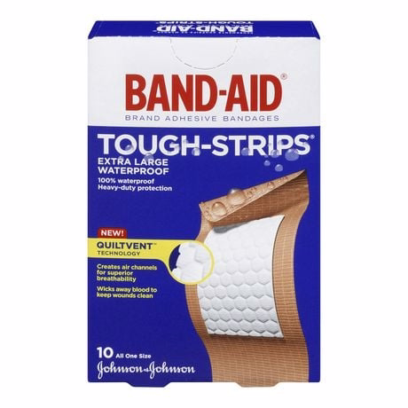 Band-aid Tough-Strips Waterproof 반창고