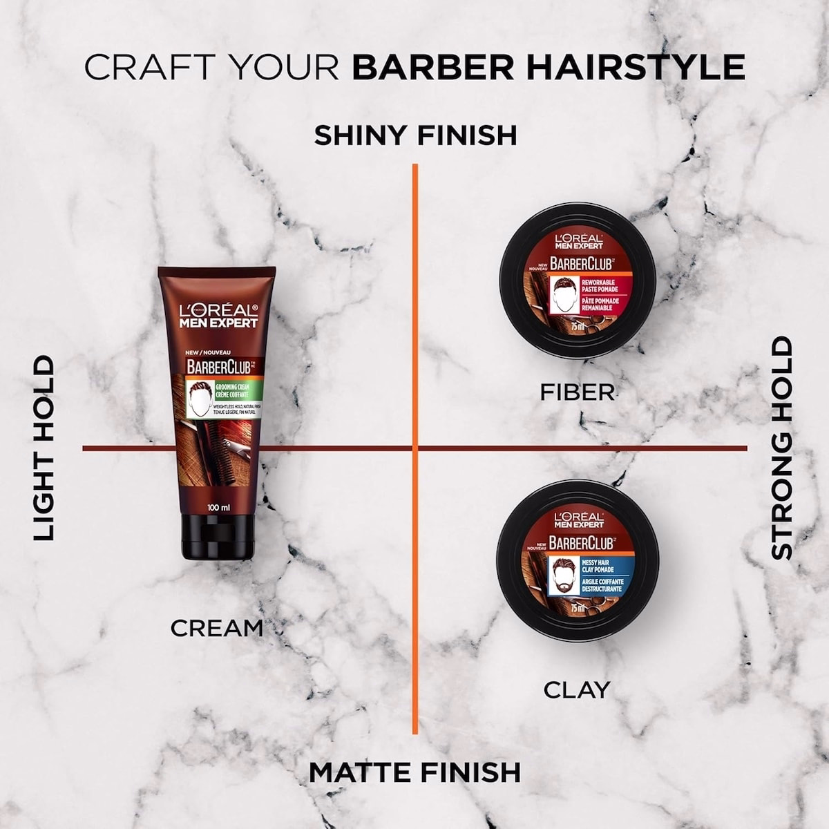 Barberclub Messy Hair Clay Pomade
