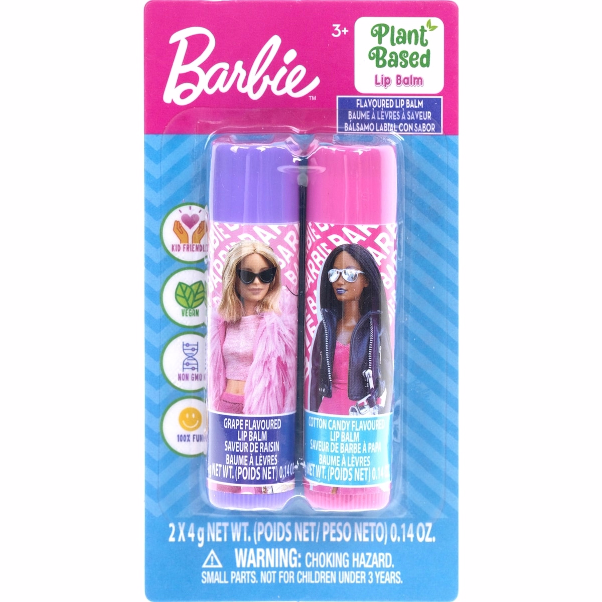 Barbie 2 Pack Lip Balm