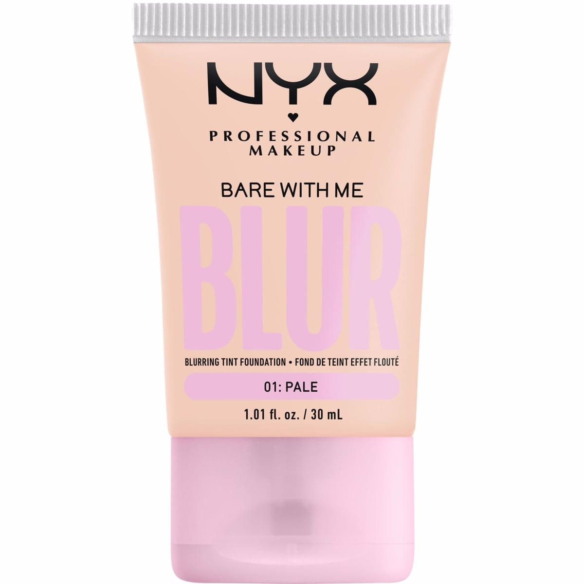 Bare With Me, Tint Foundation, Medium Buildable Coverage, 12h Hydration, Lightweight Matte Finish