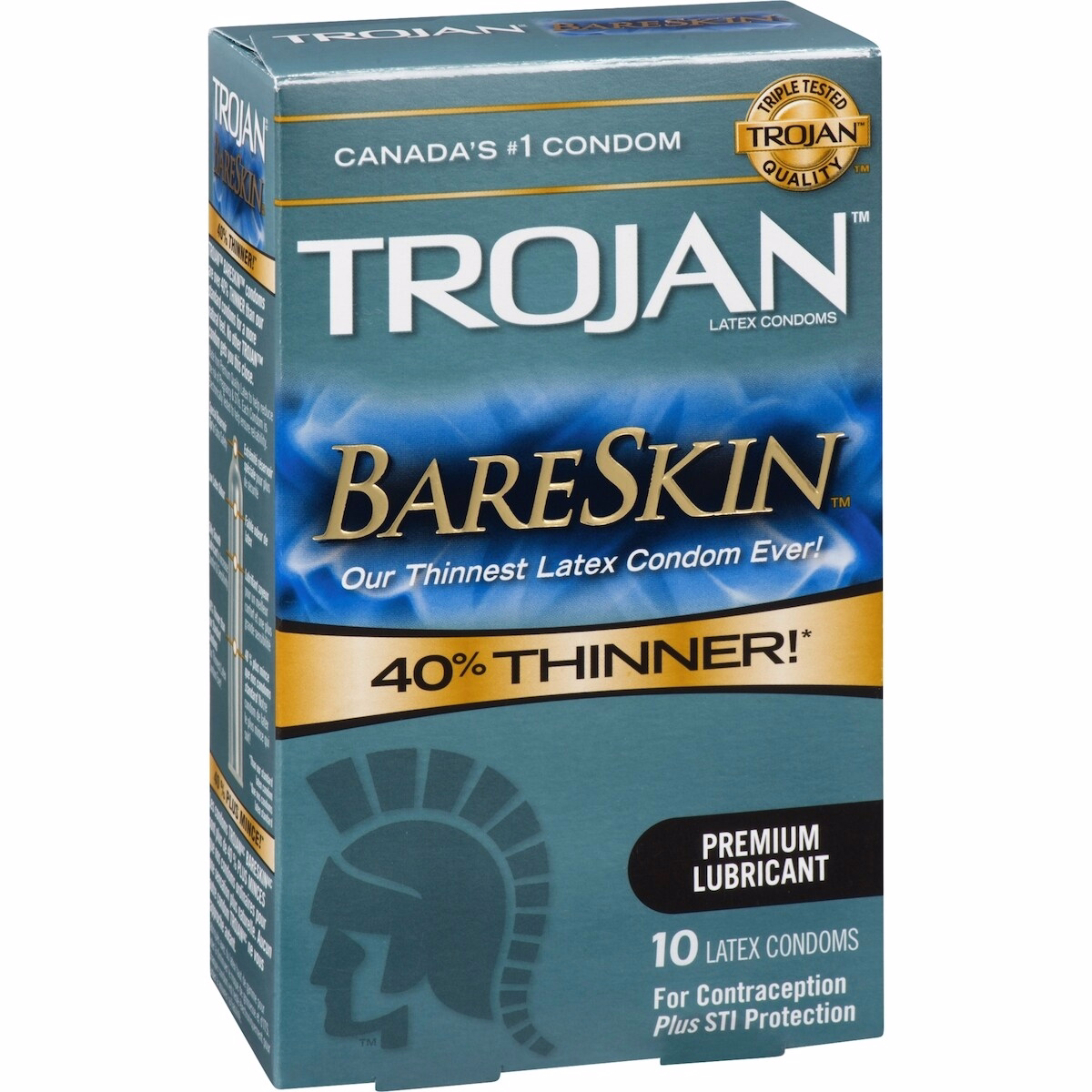 BareSkin Lubricated Condoms, Super Thin & Sensitive