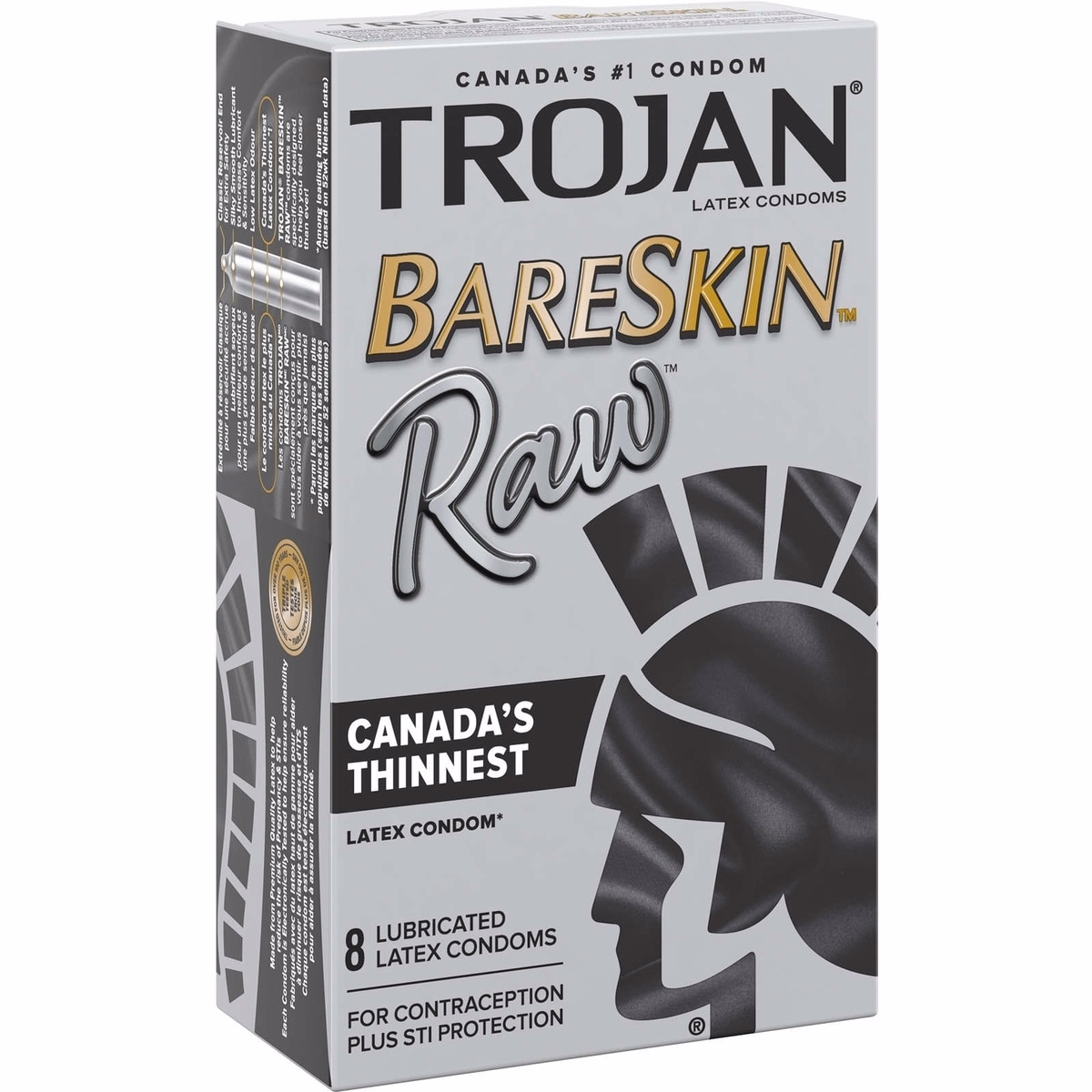 BareSkin Raw Lubricated 콘돔