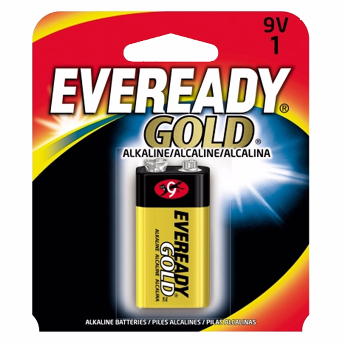 Bateria Eveready Alcalina Gold 9V 1 Unidade
