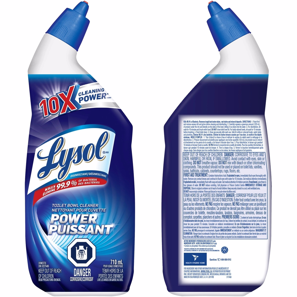 Bathroom cleaning- Toilet Bowl Cleaner, Power, 10X Cleaning Power