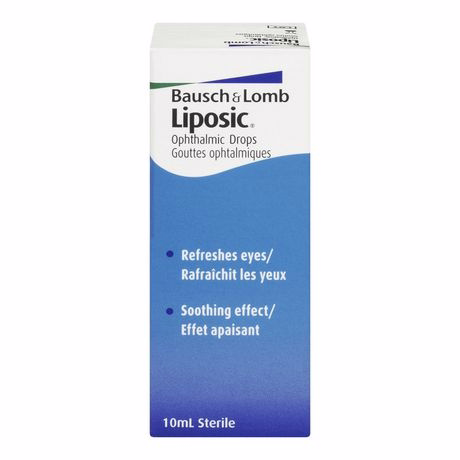 Bausch & Lomb Liposic Opthalmic Eye Drops