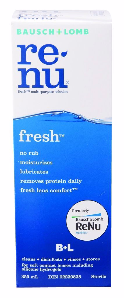 Bausch & Lomb Renu Fresh Multi-Purpose Solution 355ML