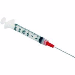 BD Biosciences 3 ML Syringes with 18G X 1.5 305060 100 EA