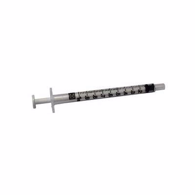 BD Oral Syringes with Tip Cap, Clear, 1 ML, 100/bx, BD305217 by B & D