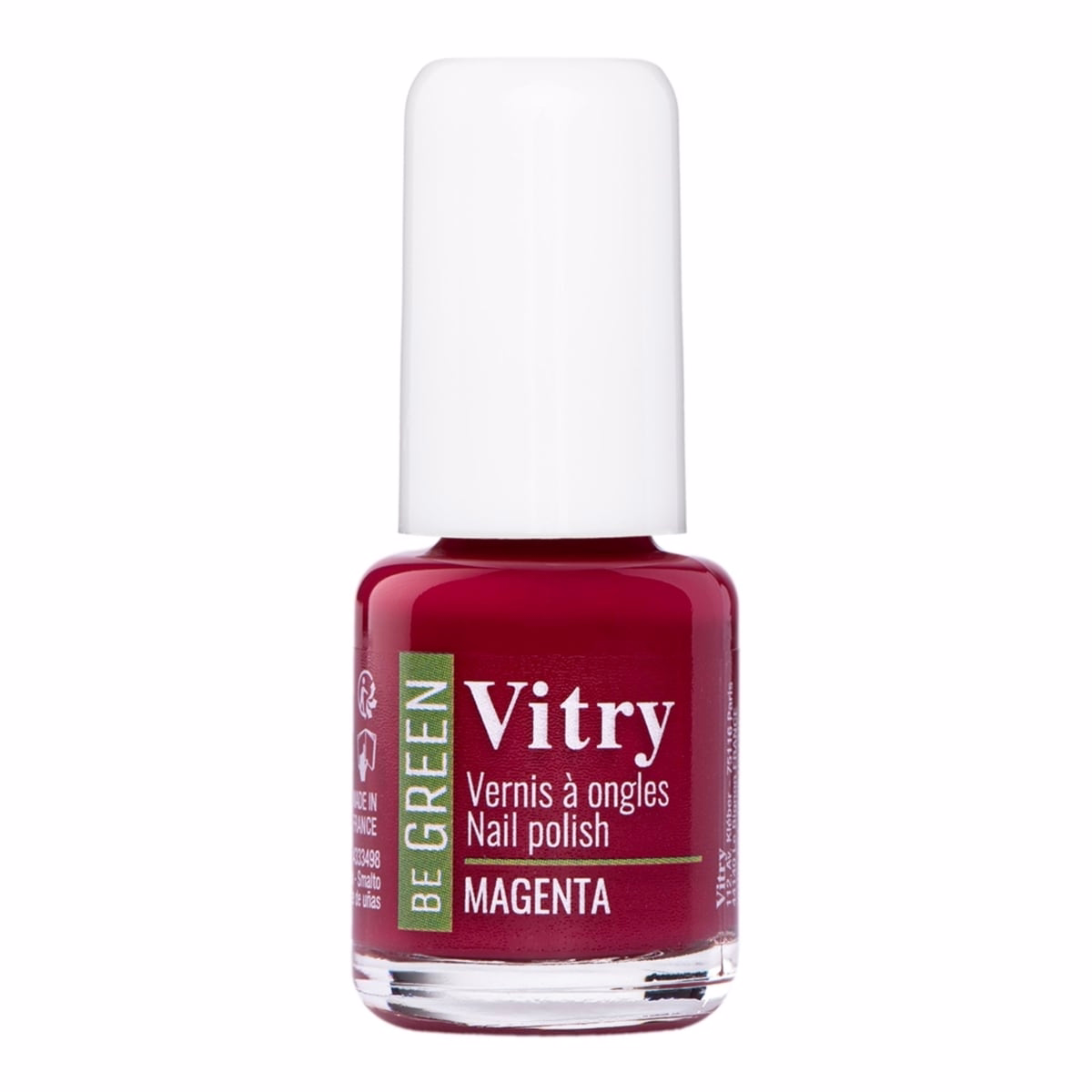 Be Green Nail polish Magenta