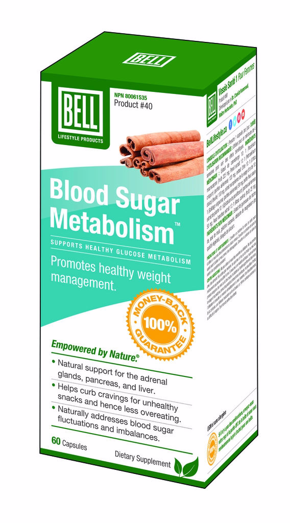 Bell Lifestyle Products Blood Sugar Metabolism 574 Mg - 60 Capsules