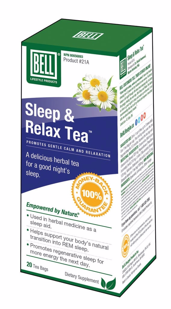 Bell Lifestyle Products Sleep & Relax Tea 20 Bags