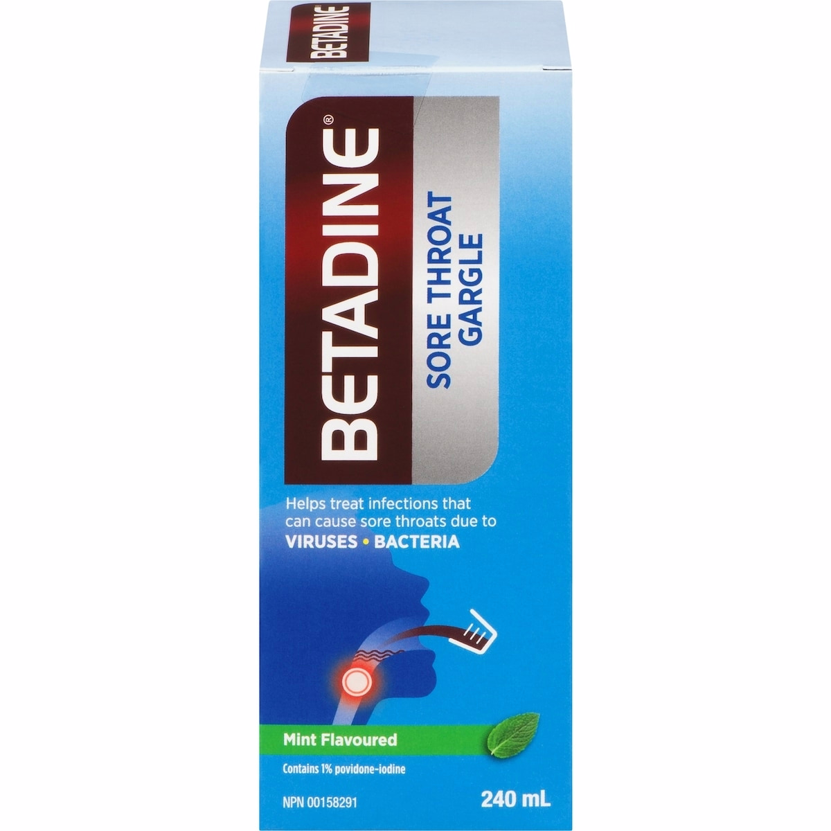 Betadine® Sore Throat Gargle 240mL