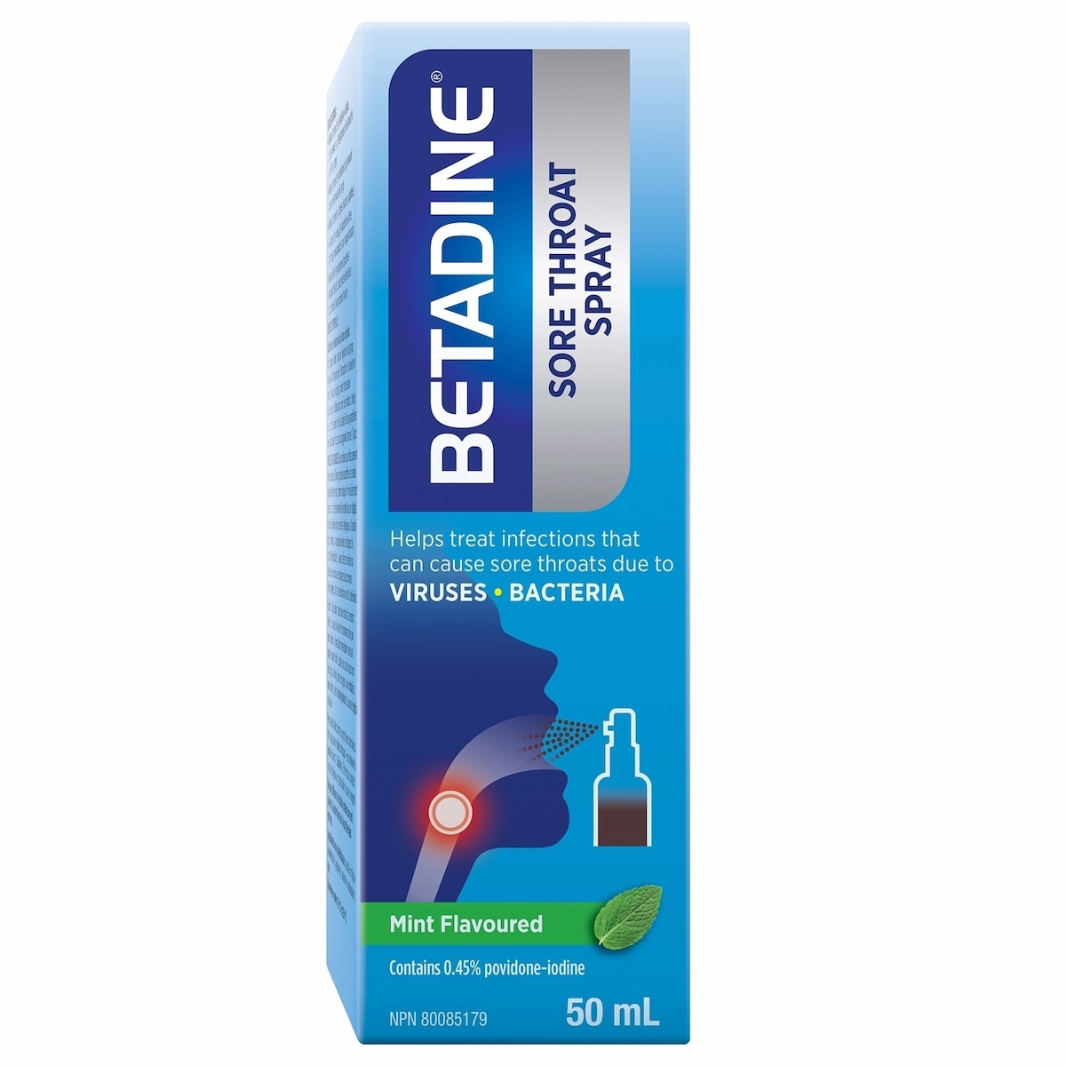 Betadine® Sore Throat Spray Mint Flavoured