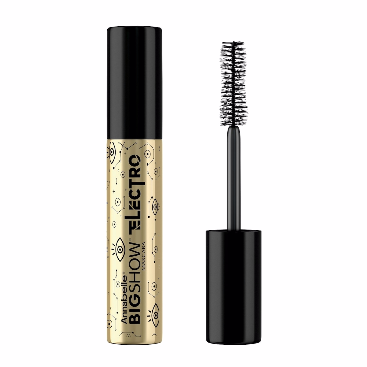Bigshow Electro Mascara Black with volumizing effect and enriched with carnauba wax extract