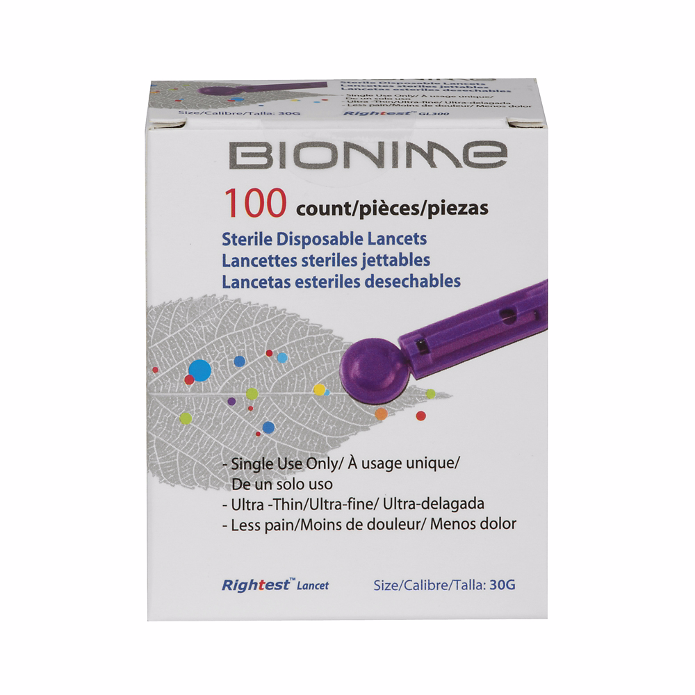 Bio100lc Bionime Lancet, 100 Count