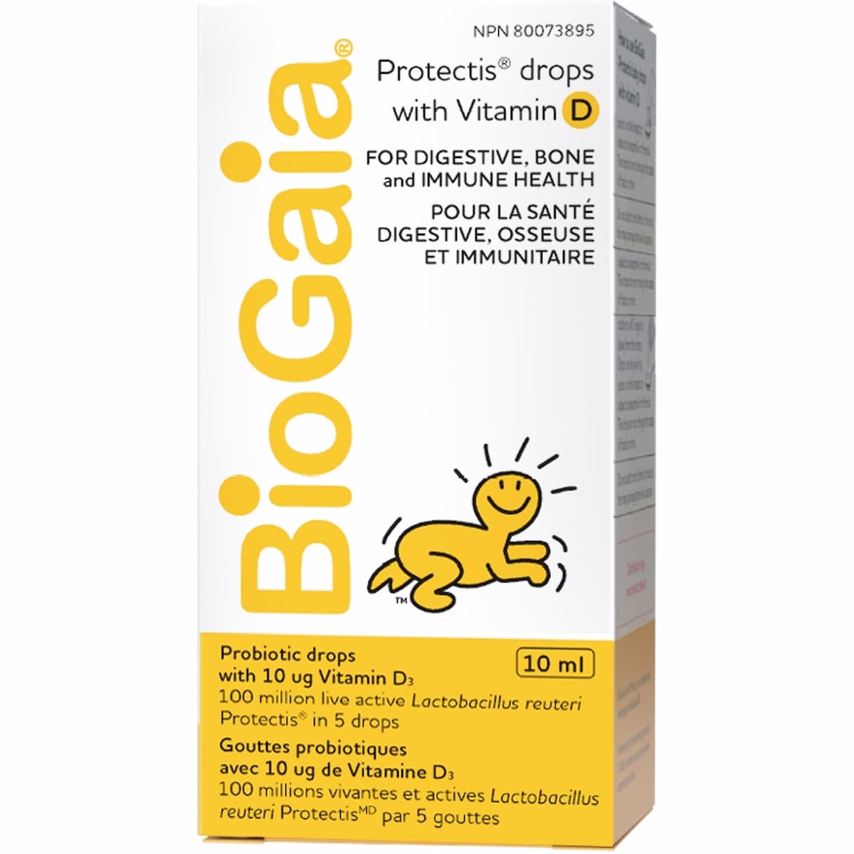 BioGaia Probiotic Drops with Vitamin D 10mL