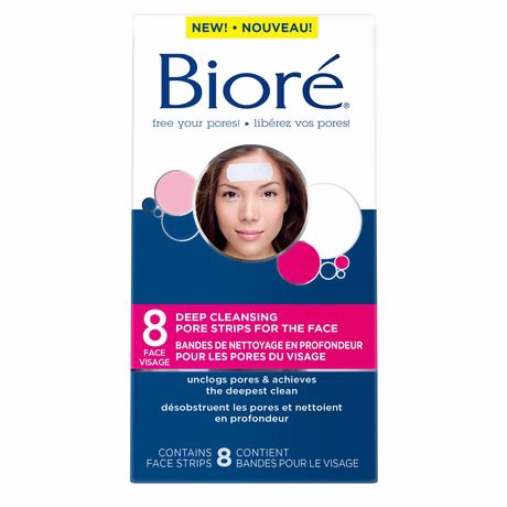 Biore 얼굴용 딥 클렌징 포어 스트립