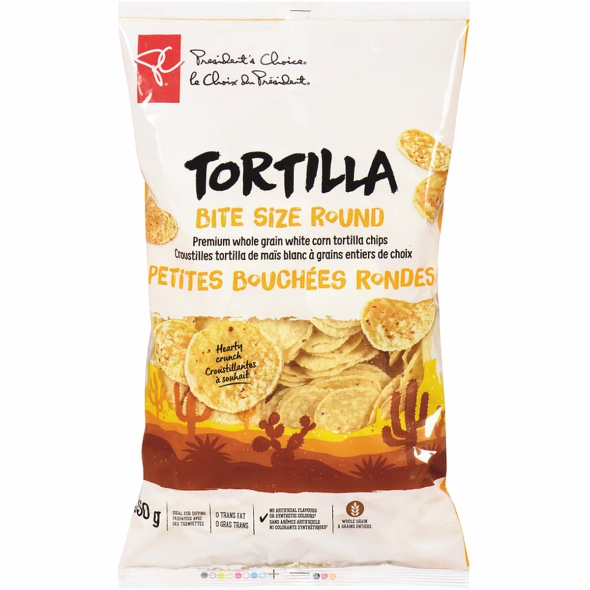 一口大小圓形墨西哥玉米片