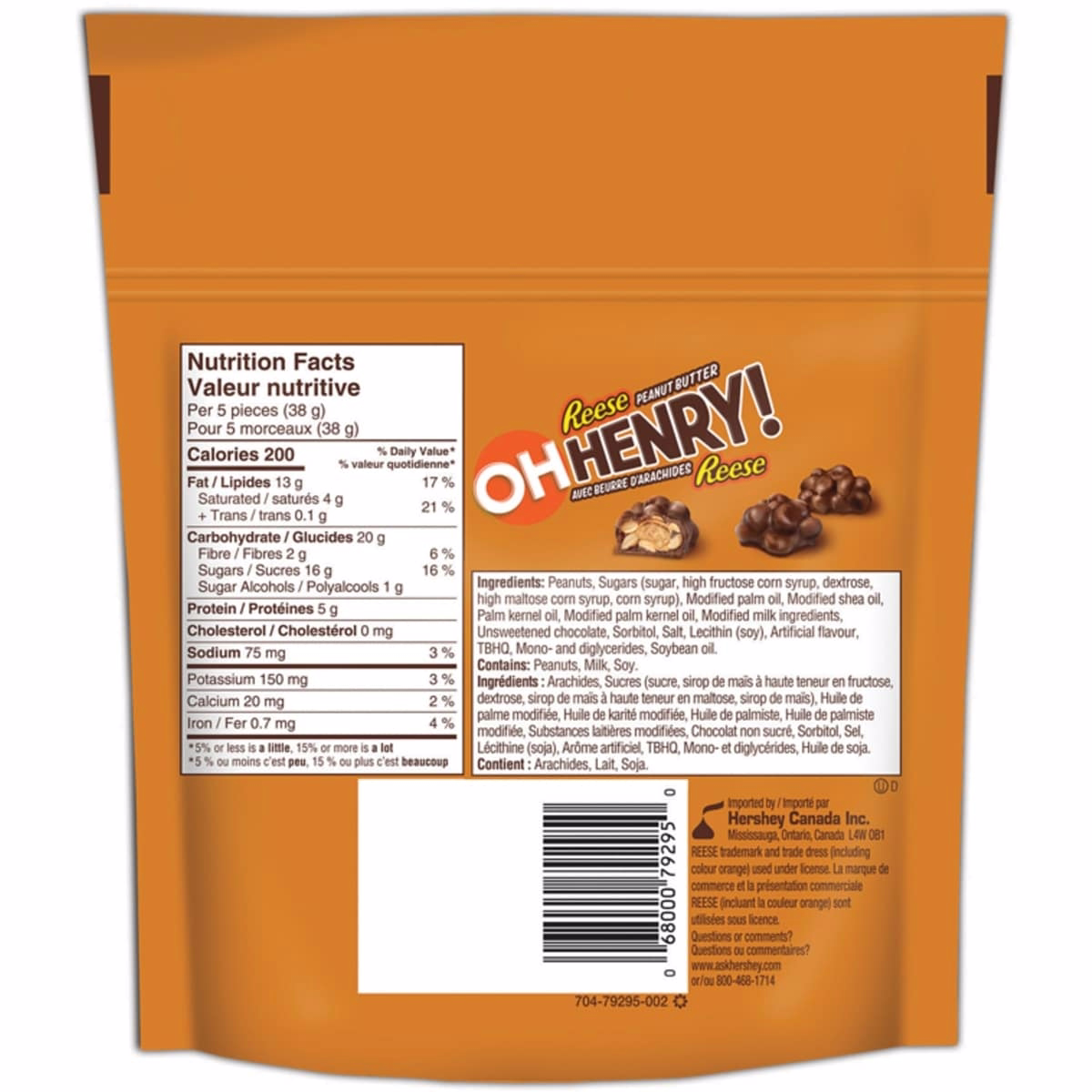 Bite Sized Pieces with Reese Peanut Butter