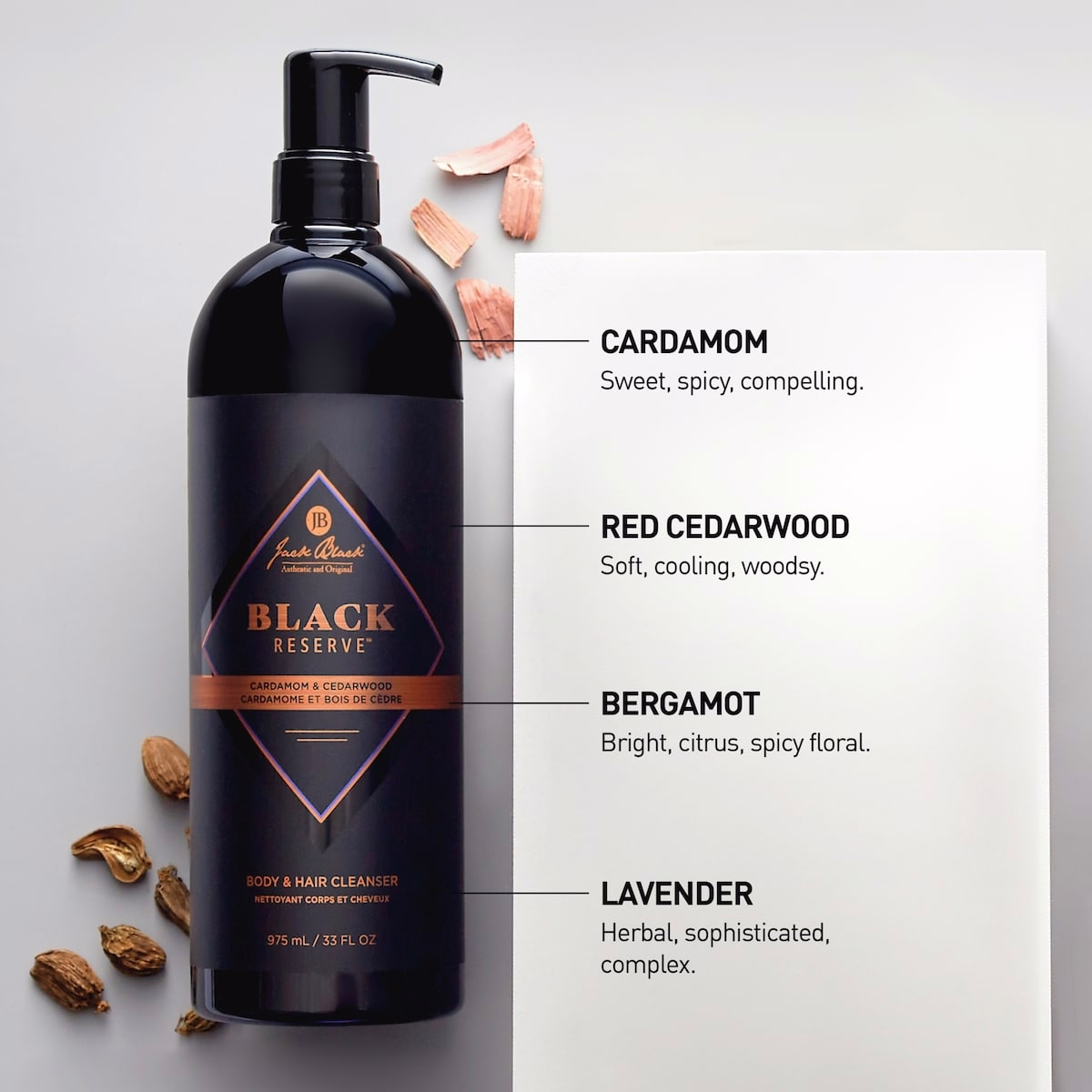 Black Reserve Body & Hair Cleanser