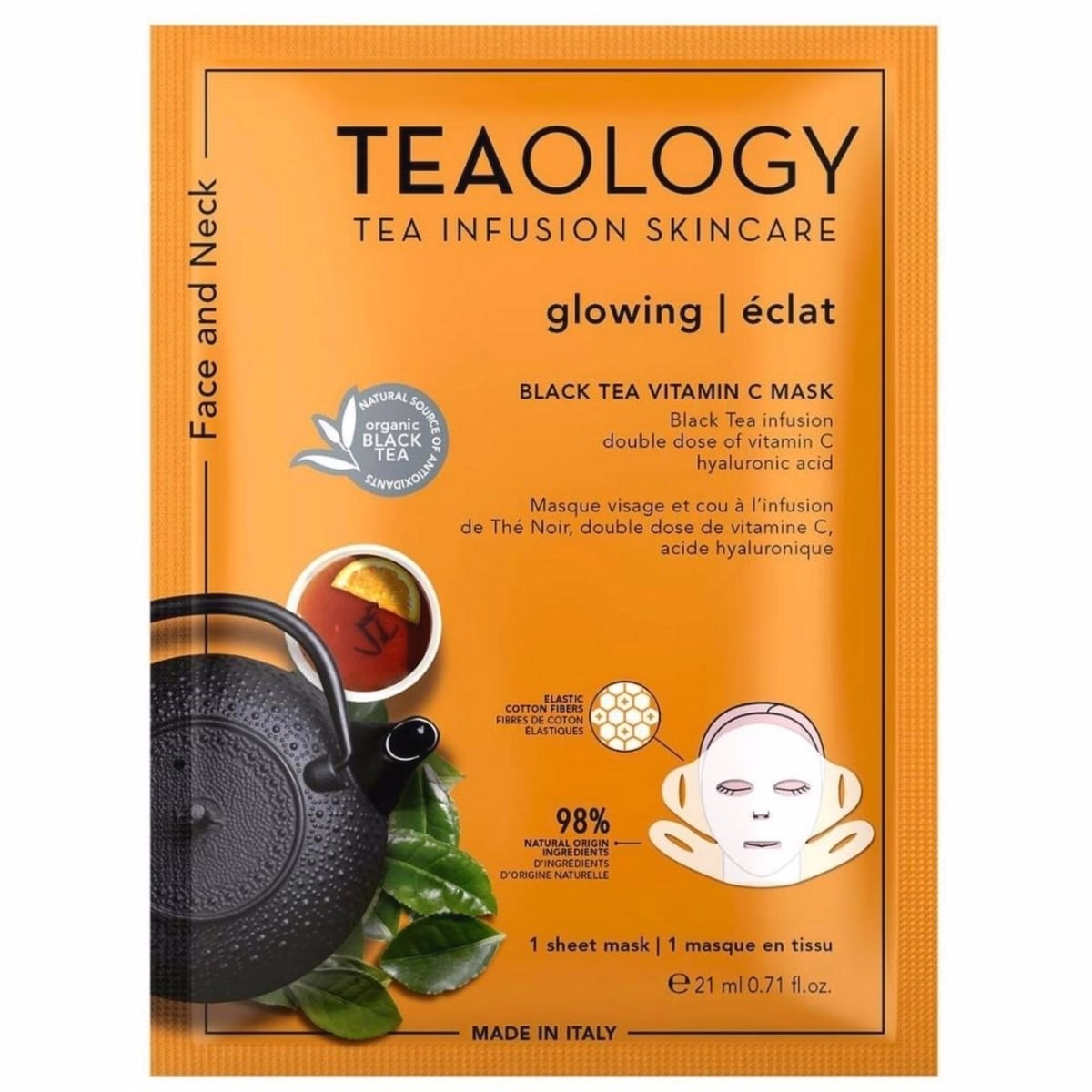 Black Tea Vitamin C Brightening Mask Black Tea Vitamin C Brightening Mask