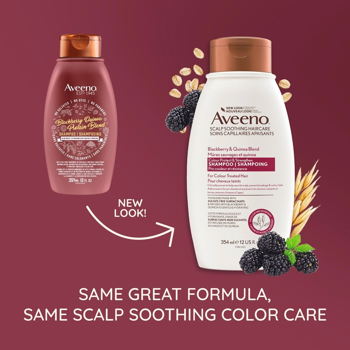 Blackberry & Quinoa Color-Protecting Shampoo