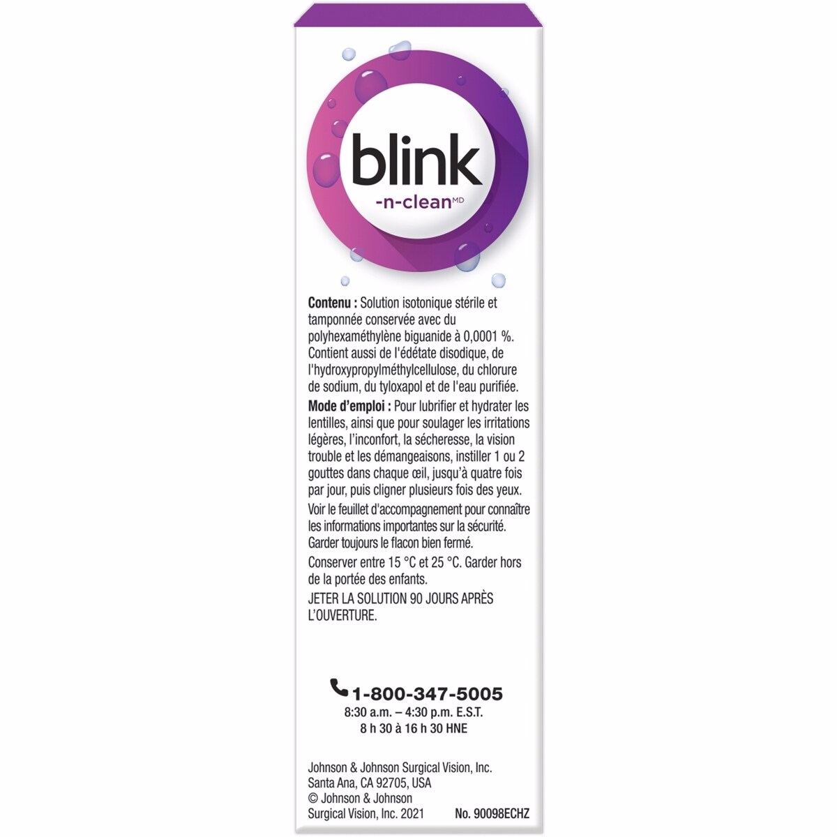 Blink -N-Clean レンズドロップ Blink -N-Clean レンズドロップ
