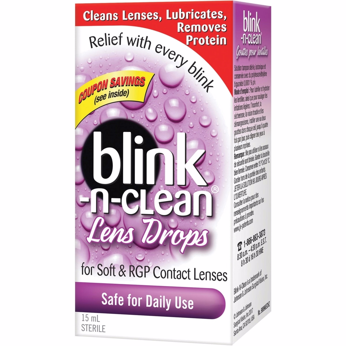 Blink -N-Clean レンズドロップ Blink -N-Clean レンズドロップ