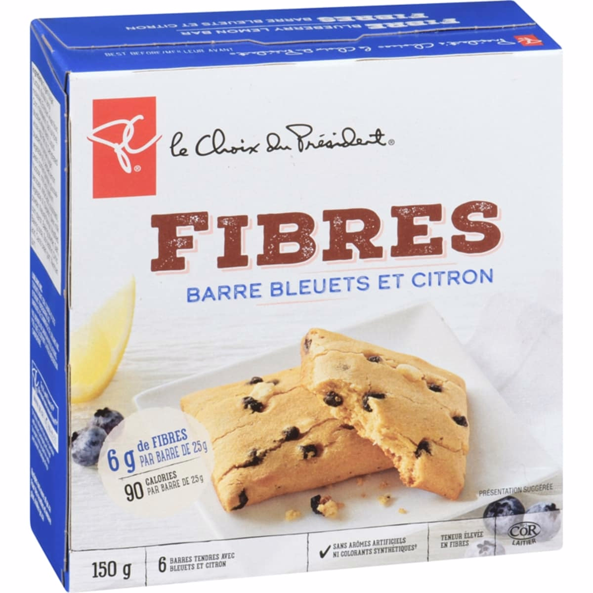 Blueberry Lemon Fibre Bar