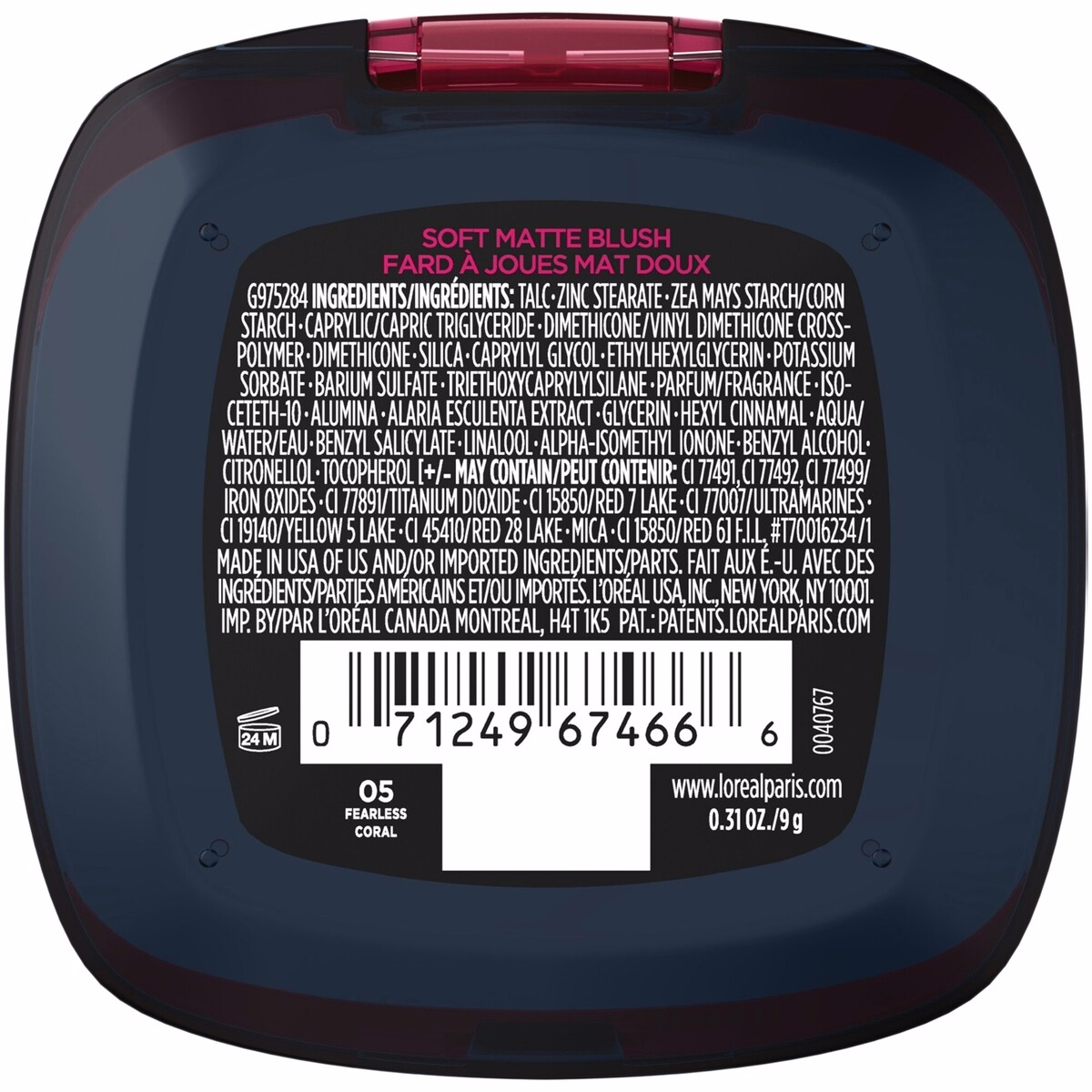 Blush Infallible 24H Freshwear, Soft Matte Waterproof Finish