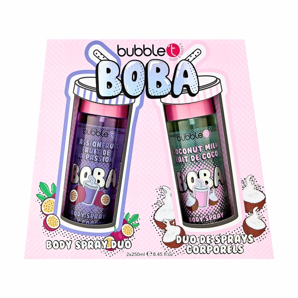 Bubble T ボディスプレーセット