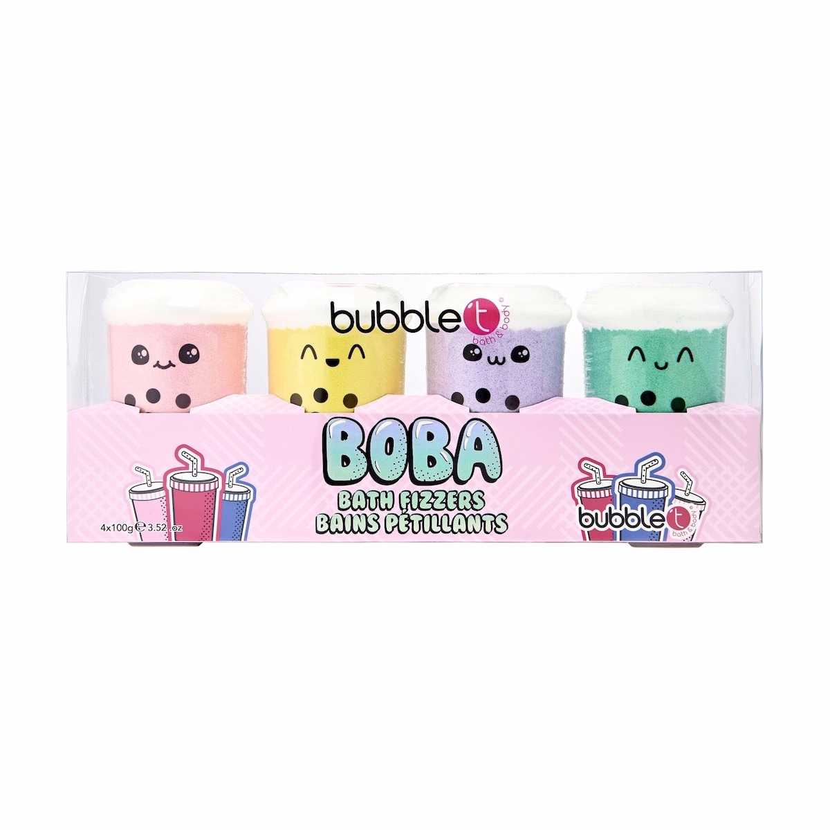 Bubble T ボバ 4個入り 入浴用発泡剤セット