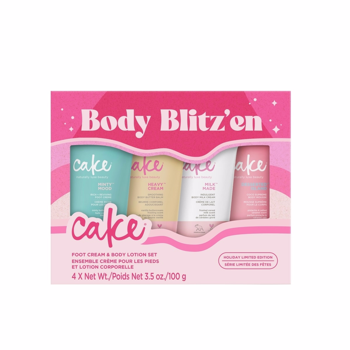Body Blitz'en ボディローション＆フットクリーム セット